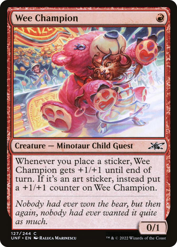 Wee Champion (UNF-127) -  Foil