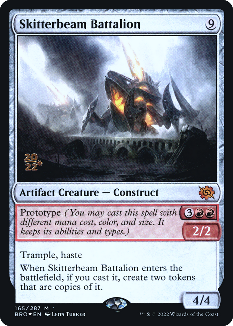 Skitterbeam Battalion (PRE-165S) -  Foil