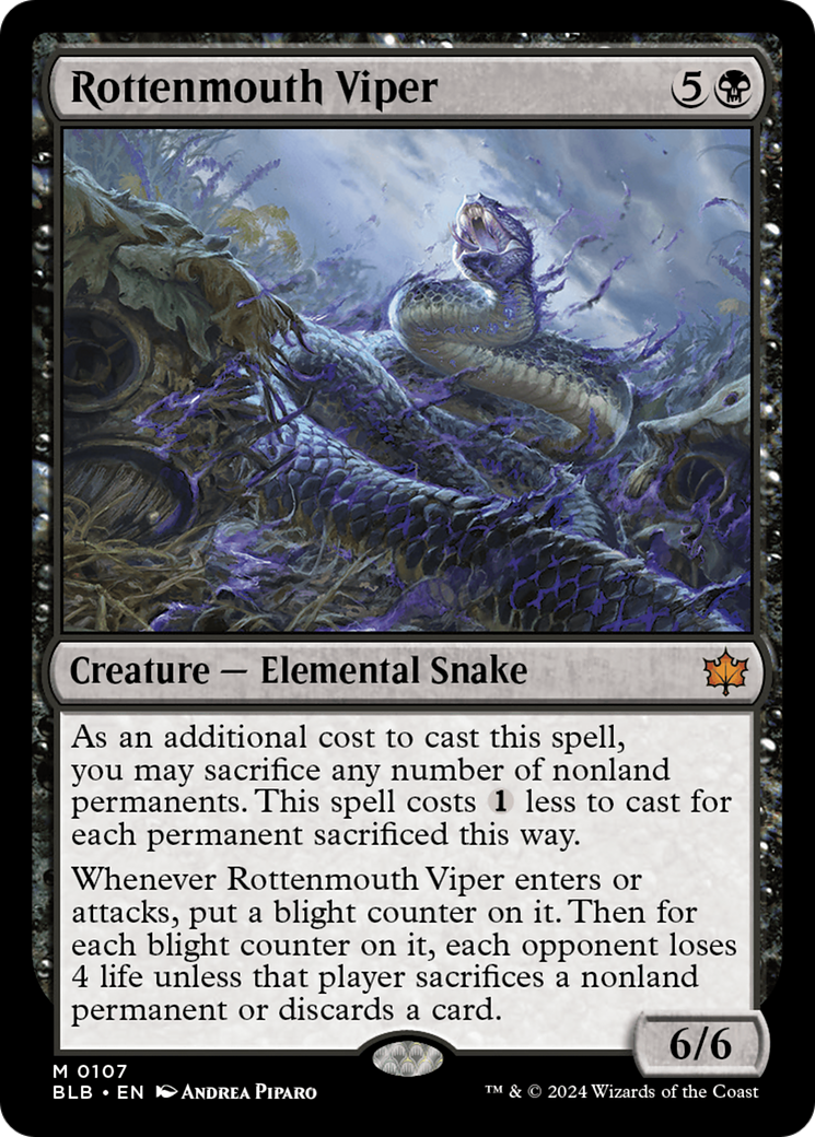 Rottenmouth Viper (BLB-107) -  Foil