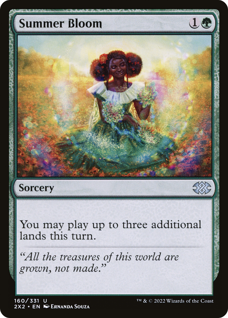 Summer Bloom (2X2-160) -  Foil