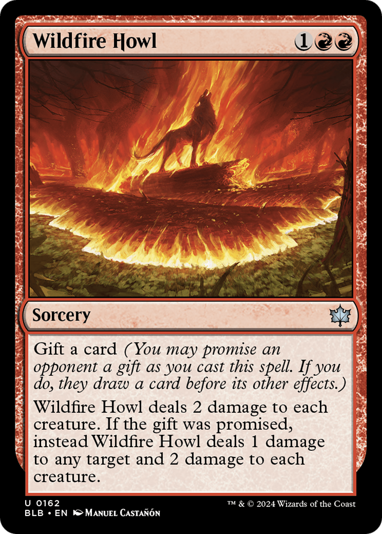 Wildfire Howl (BLB-162) -  Foil