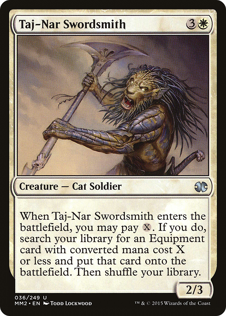 Taj-Nar Swordsmith (MM2-036) -