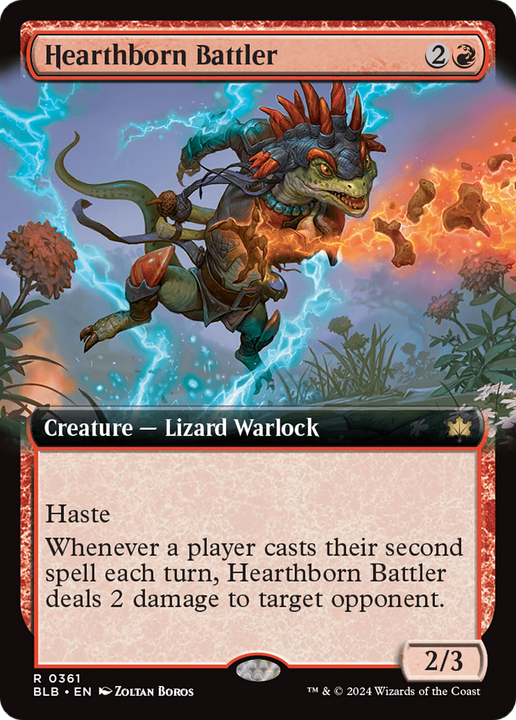 Hearthborn Battler (BLB-361) - : (Extended Art)