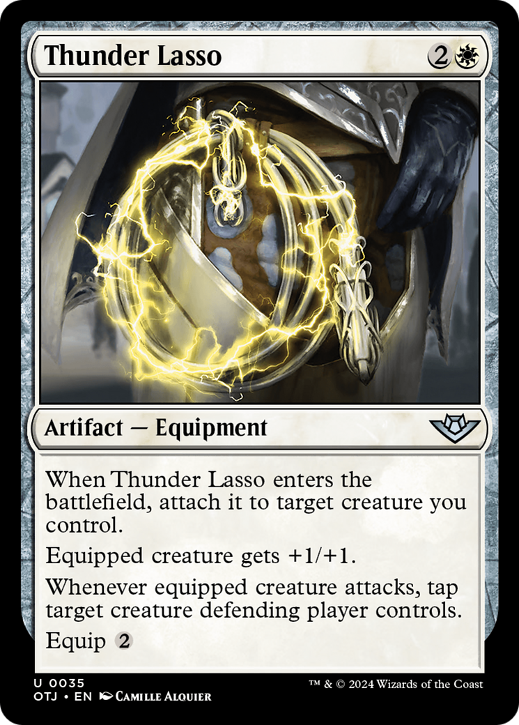 Thunder Lasso (OTJ-035) -  Foil