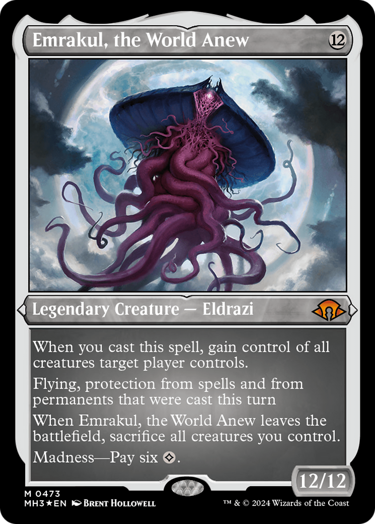 Emrakul, the World Anew (MH3-473) -  Etched Foil