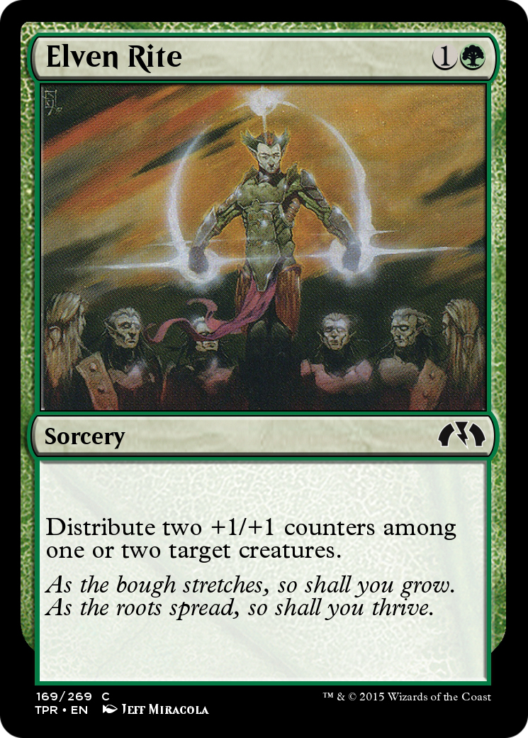 Elven Rite (TPR-169) -  Foil