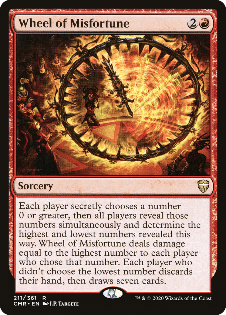 Wheel of Misfortune (CMR-211) -  Foil