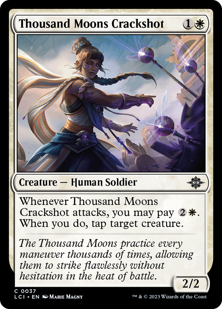 Thousand Moons Crackshot (LCI-037) -  Foil