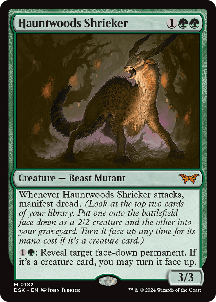 Hauntwoods Shrieker (DSK-182) -  Foil