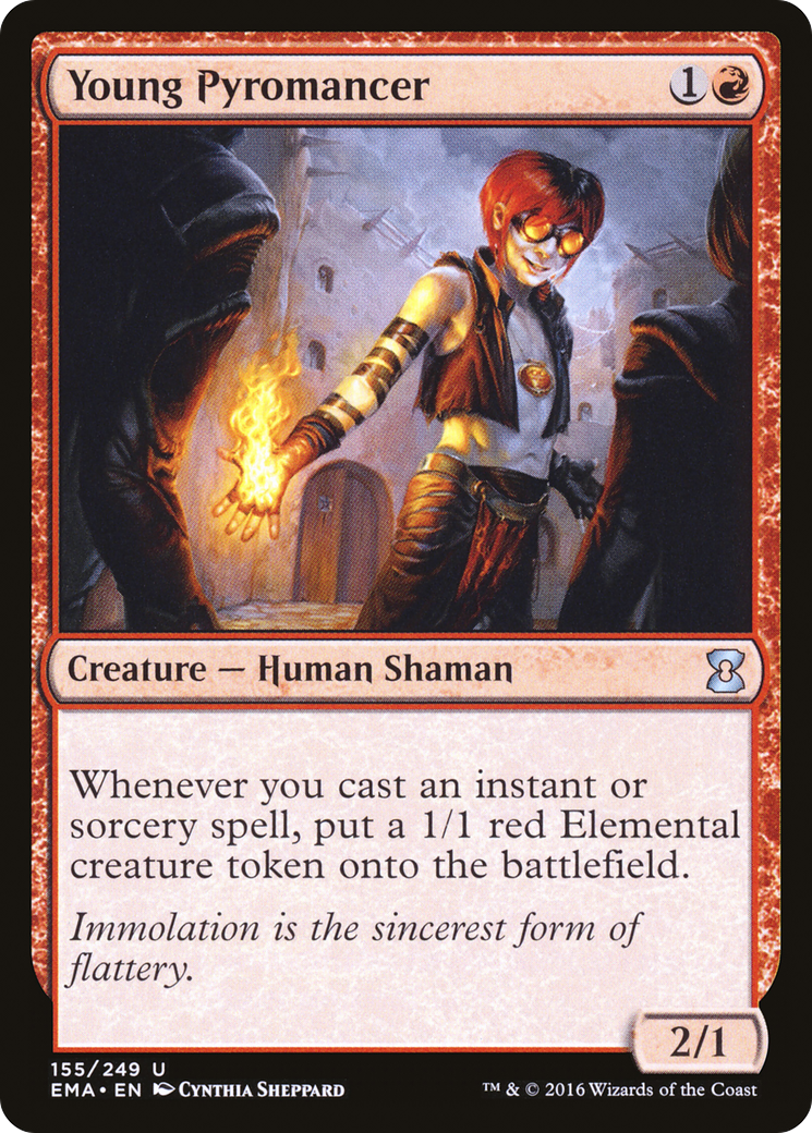 Young Pyromancer (EMA-155) -  Foil