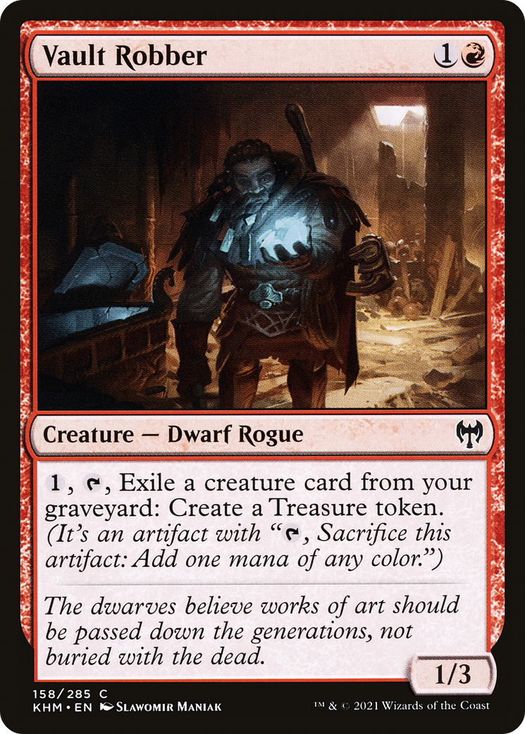 Vault Robber (KHM-158) -  Foil