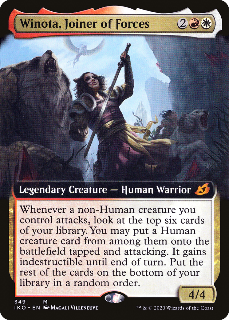 Winota, Joiner of Forces (IKO-349) - : (Extended Art)