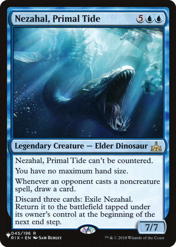 Nezahal, Primal Tide (LIST-RIX-45) -