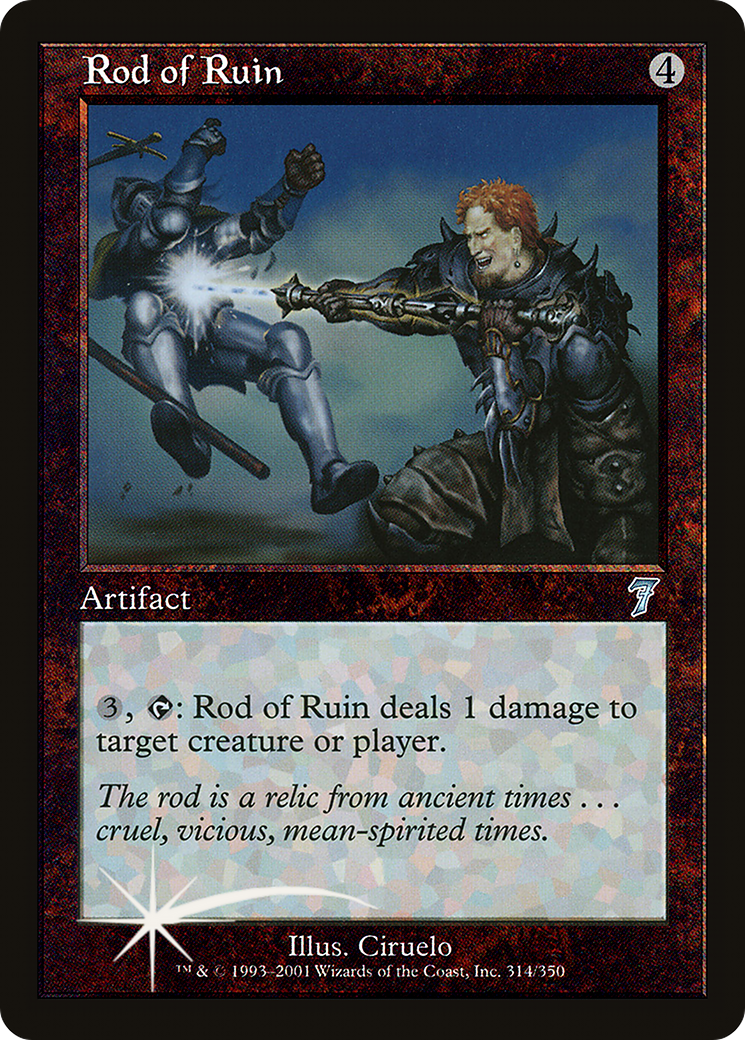 Rod of Ruin (7ED-314★) -  Foil