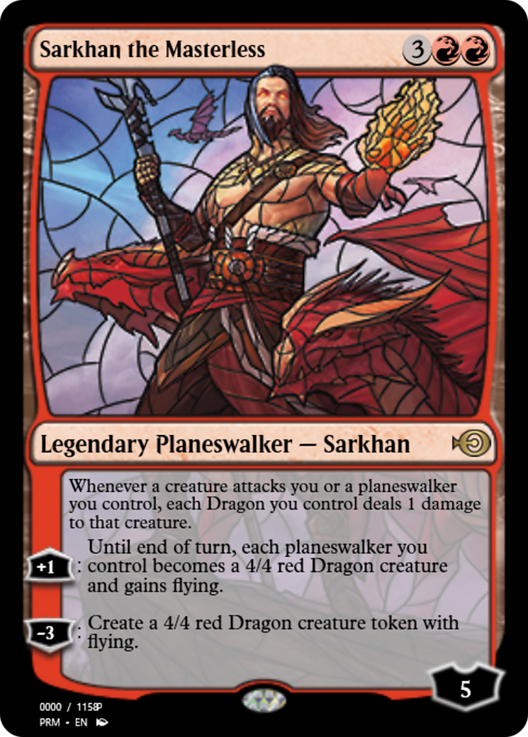 Sarkhan the Masterless (PRM-77991) -  Foil