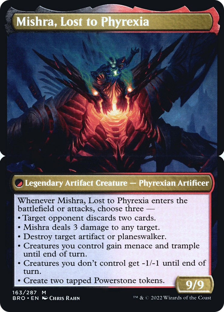 Mishra, Lost to Phyrexia (PBRO-163BS) -  Foil