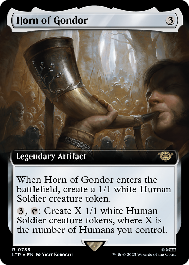 Horn of Gondor (LTR-788) - : (Extended Art) Foil