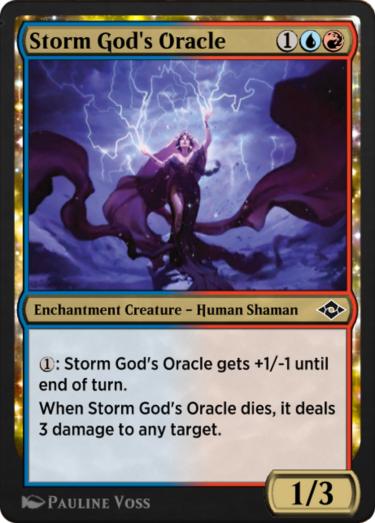 Storm God's Oracle (J21-721) - : (enchantment)