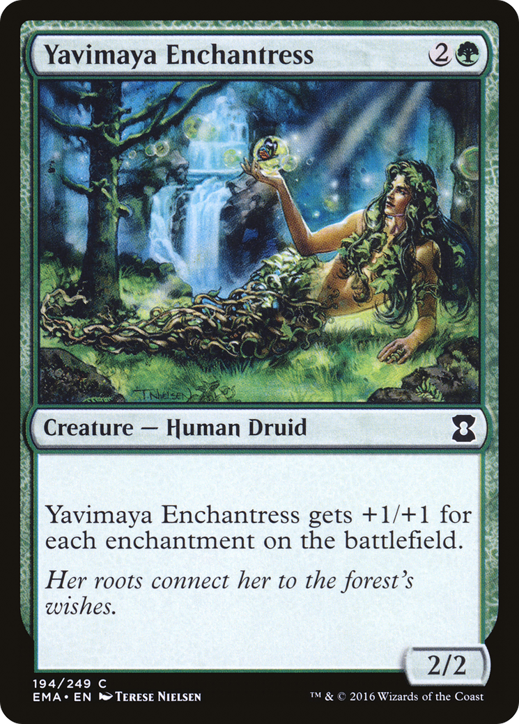 Yavimaya Enchantress (EMA-194) -  Foil