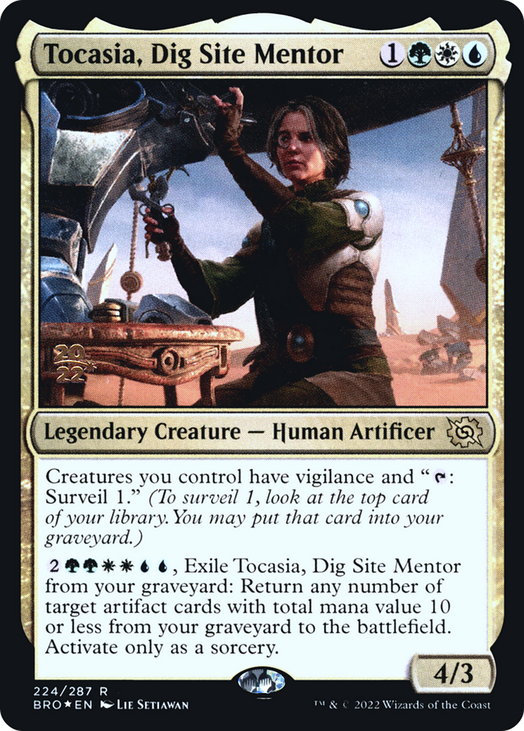 Tocasia, Dig Site Mentor (PRE-224S) -  Foil