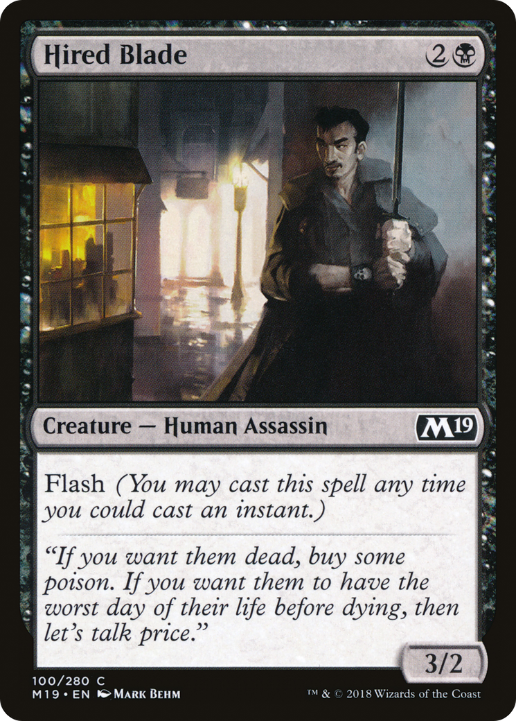 Hired Blade (M19-100) -  Foil