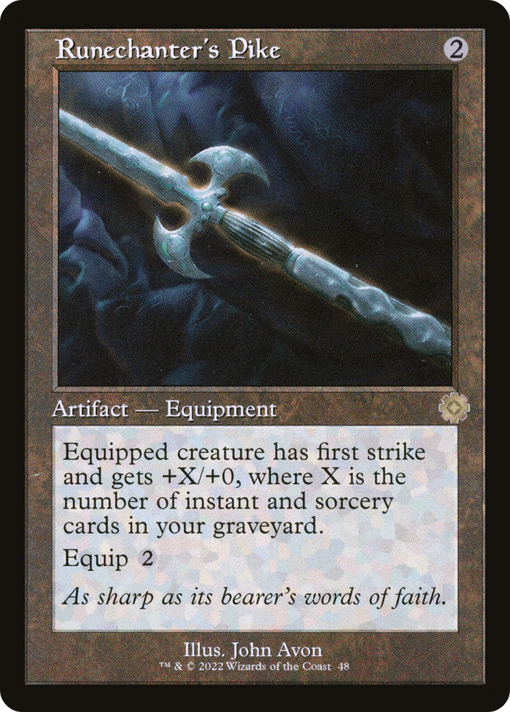 Runechanter's Pike (BRR-048) -  Foil