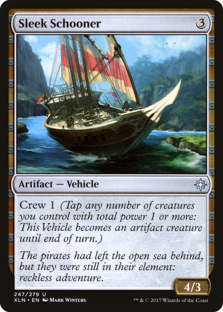 Sleek Schooner (XLN-247) -  Foil