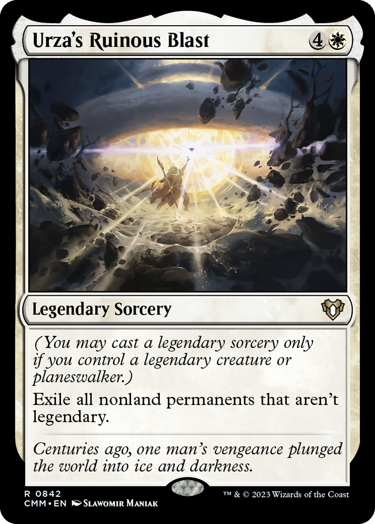 Urza's Ruinous Blast (CMM-842) -