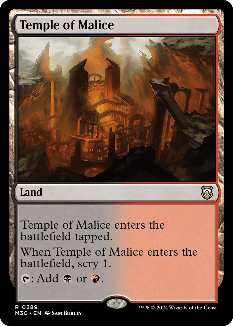 Temple of Malice (M3C-389) -  Foil