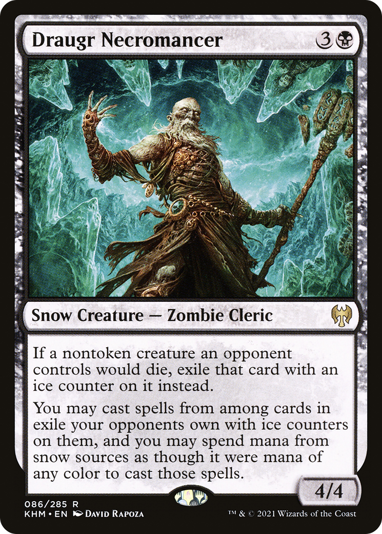 Draugr Necromancer (KHM-086) - : (snow) Foil