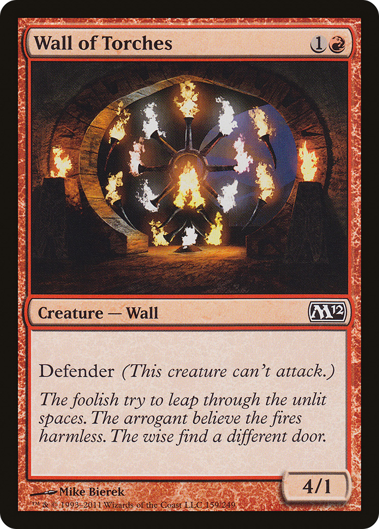 Wall of Torches (M12-159) -  Foil