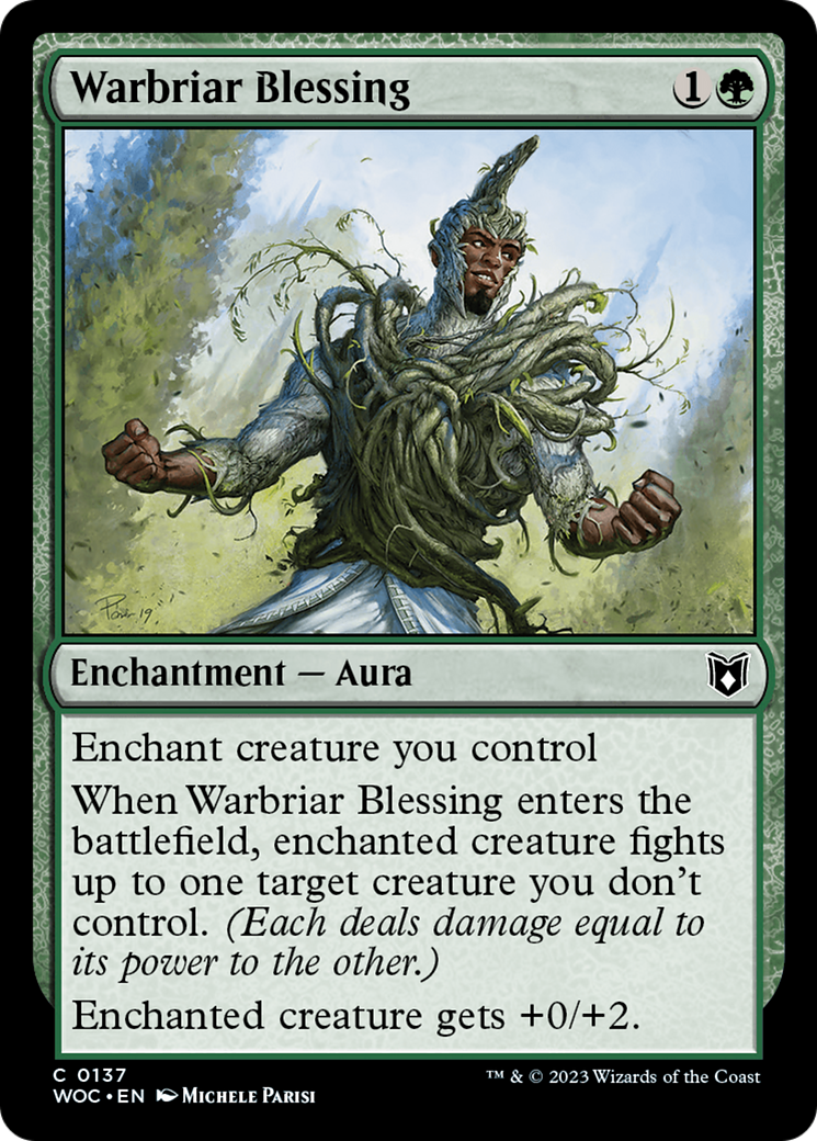 Warbriar Blessing (WOC-137) -