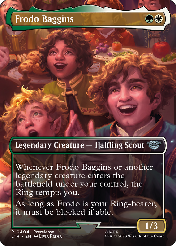 Frodo Baggins (LTR-404) -  (Borderless)