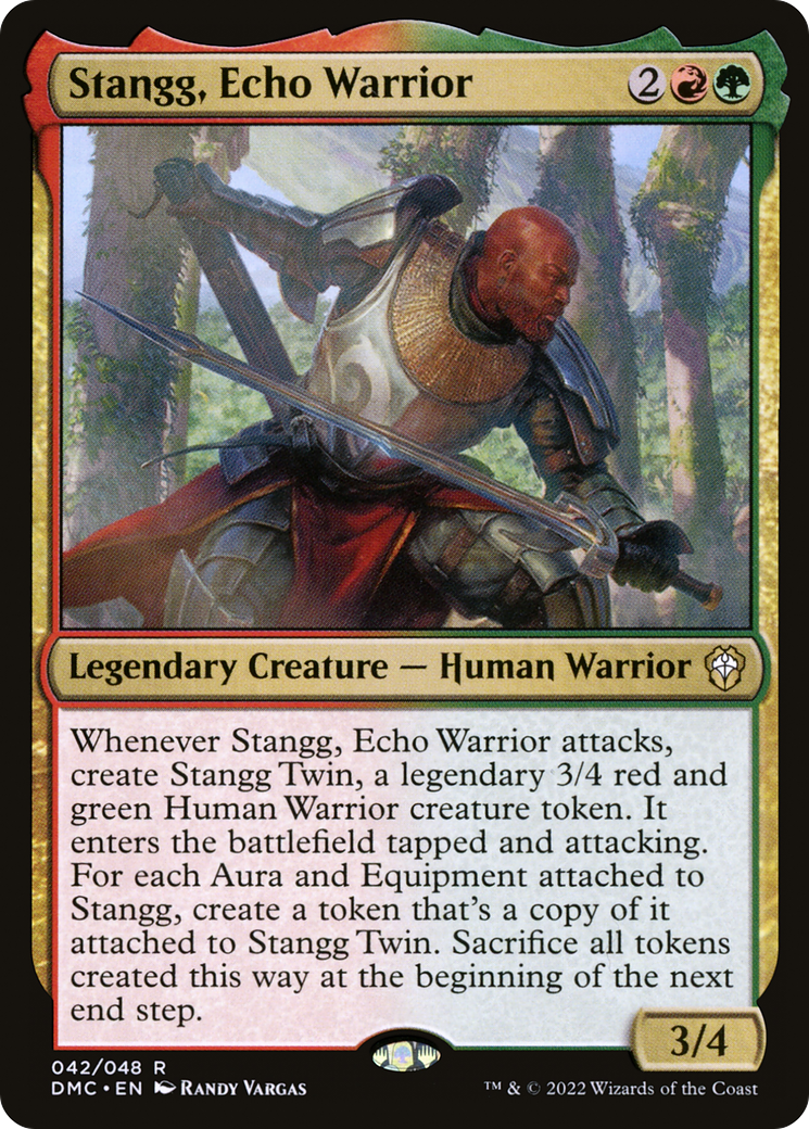 Stangg, Echo Warrior (DMC-042) -  Foil