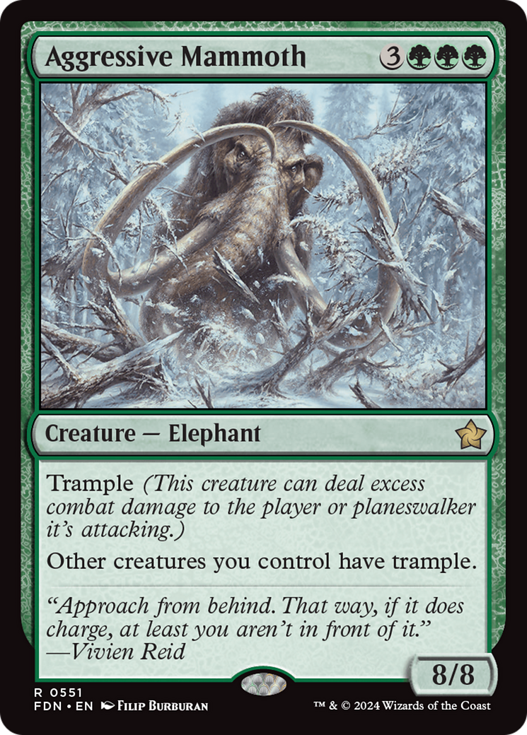 Aggressive Mammoth (FDN-551) -