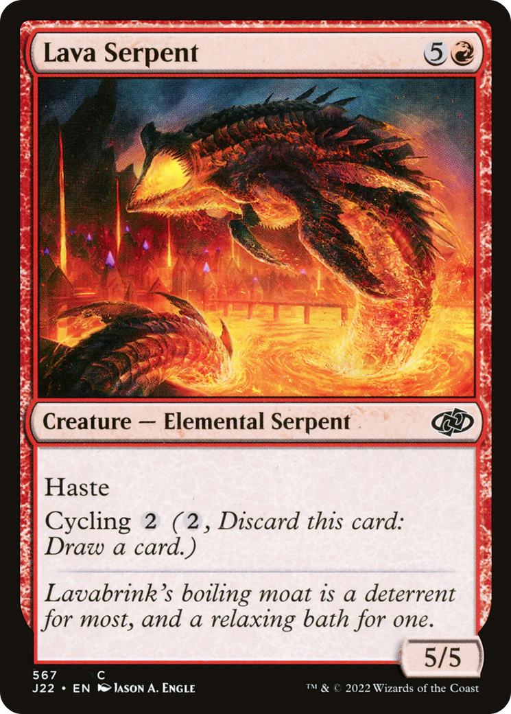 Lava Serpent (J22-567) -