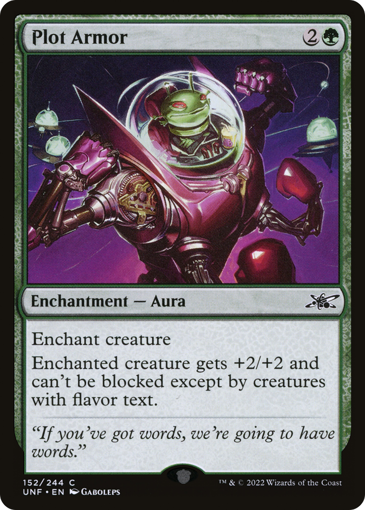 Plot Armor (UNF-152) -  Foil