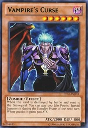 Vampire's Curse (Green) (DL16-EN003) - Duelist League Promo Unlimited