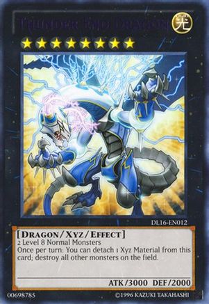 Thunder End Dragon (Purple) (DL16-EN012) - Duelist League Promo Unlimited