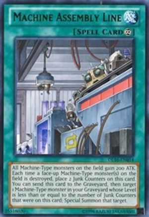 Machine Assembly Line (Green) (DL16-EN014) - Duelist League Promo Unlimited