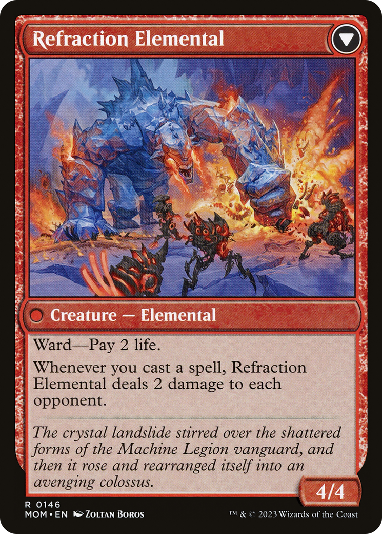 Invasion of Karsus // Refraction Elemental (MOM-146) -  Foil