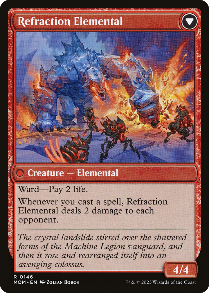 Invasion of Karsus // Refraction Elemental (MOM-146) -  Foil