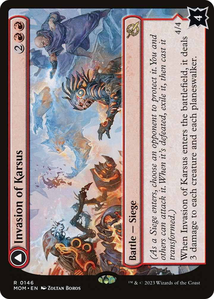 Invasion of Karsus // Refraction Elemental (MOM-146) -  Foil