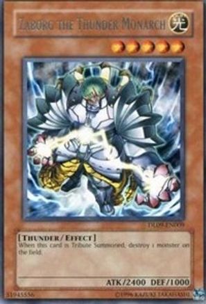 Zaborg the Thunder Monarch (Silver) (DL09-EN009) - Duelist League Promo Unlimited