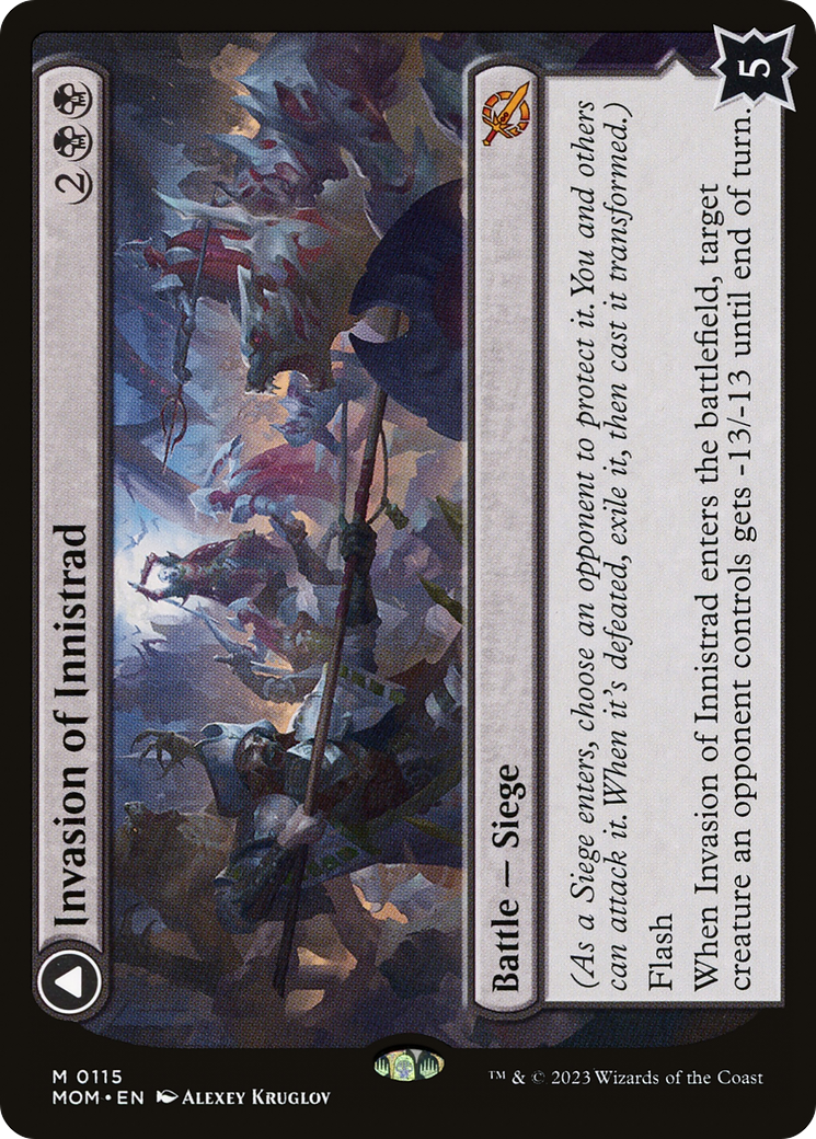 Invasion of Innistrad // Deluge of the Dead (MOM-115) -