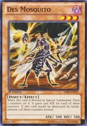 Des Mosquito (YSKR-EN023) - Starter Deck: Kaiba Reloaded 1st Edition