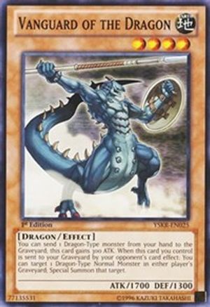 Vanguard of the Dragon (YSKR-EN025) - Starter Deck: Kaiba Reloaded 1st Edition