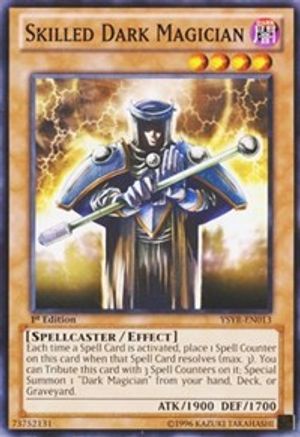 Skilled Dark Magician (YSYR-EN013) - Starter Deck: Yugi Reloaded 1st Edition