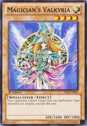 Magician's Valkyria (YSYR-EN023) - Starter Deck: Yugi Reloaded 1st Edition