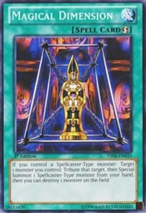 Magical Dimension (YSYR-EN033) - Starter Deck: Yugi Reloaded Unlimited